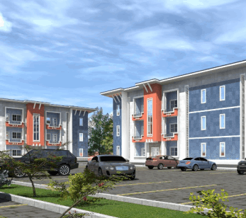 Two bedroom apartment building 