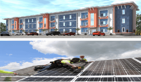 One bedroom apartment building